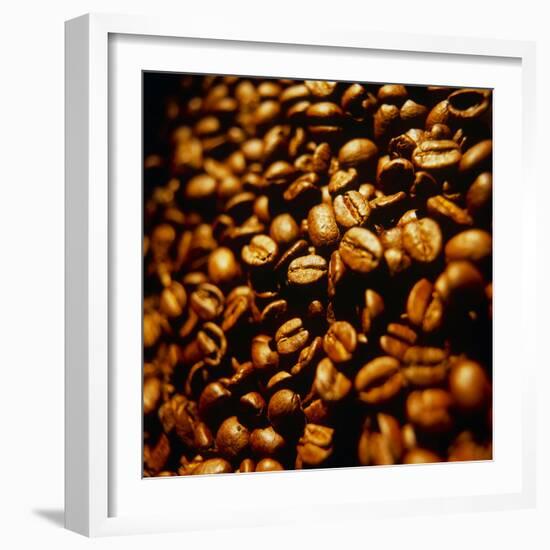 Coffee Beans-Tek Image-Framed Premium Photographic Print