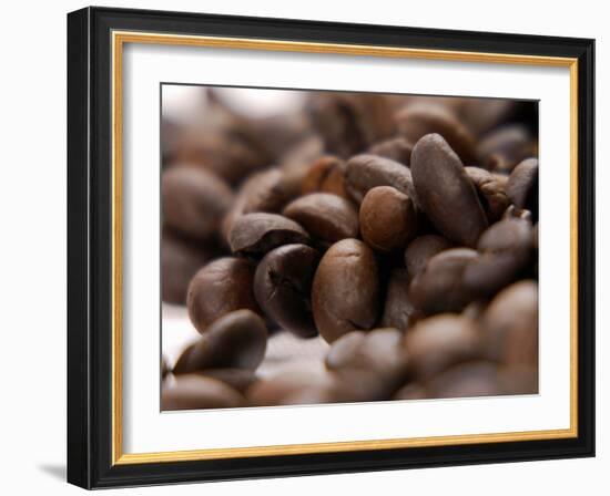 Coffee Beans-Gustavo Andrade-Framed Photographic Print