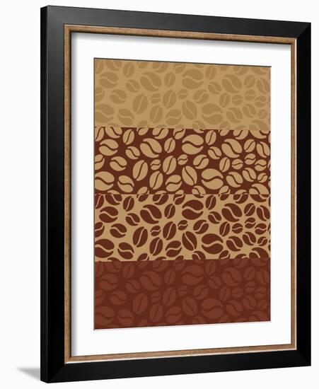 Coffee Beans-cienpies-Framed Art Print