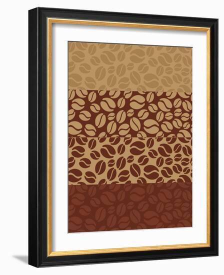 Coffee Beans-cienpies-Framed Art Print