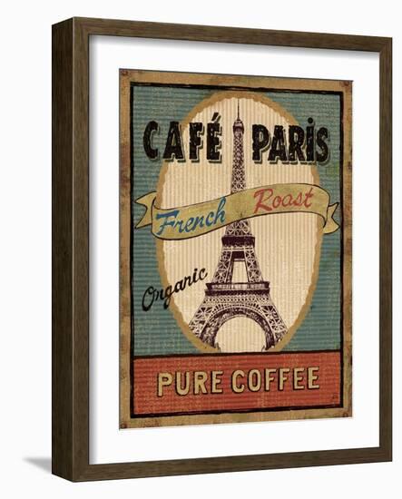 Coffee Blend Label II-Daphne Brissonnet-Framed Art Print