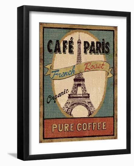 Coffee Blend Label II-Daphne Brissonnet-Framed Art Print