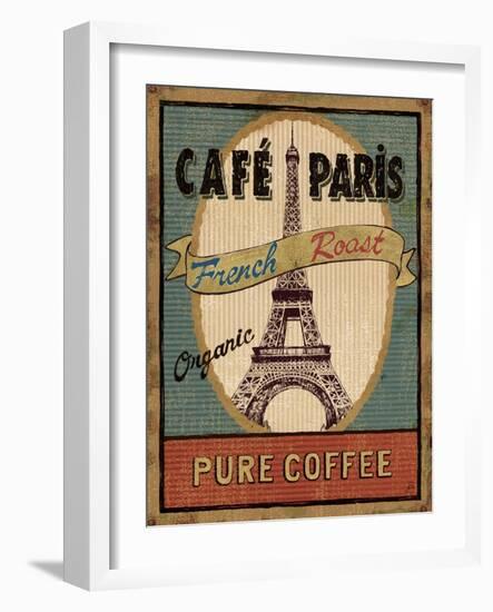 Coffee Blend Label II-Daphne Brissonnet-Framed Art Print