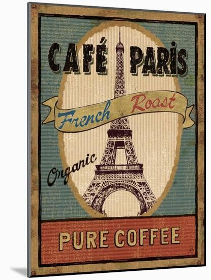 Coffee Blend Label II-Daphne Brissonnet-Mounted Art Print