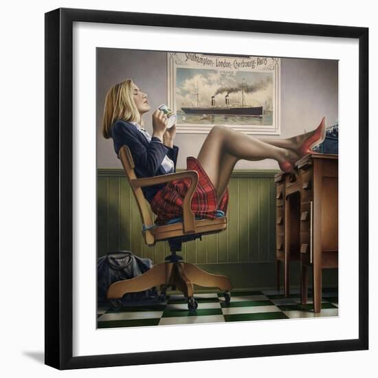 Coffee Break-Paul Kelley-Framed Art Print