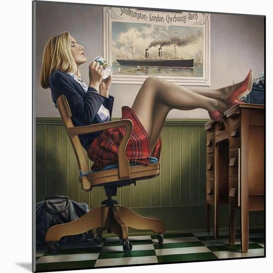 Coffee Break-Paul Kelley-Mounted Art Print