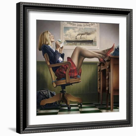 Coffee Break-Paul Kelley-Framed Art Print