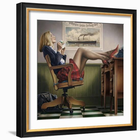 Coffee Break-Paul Kelley-Framed Art Print