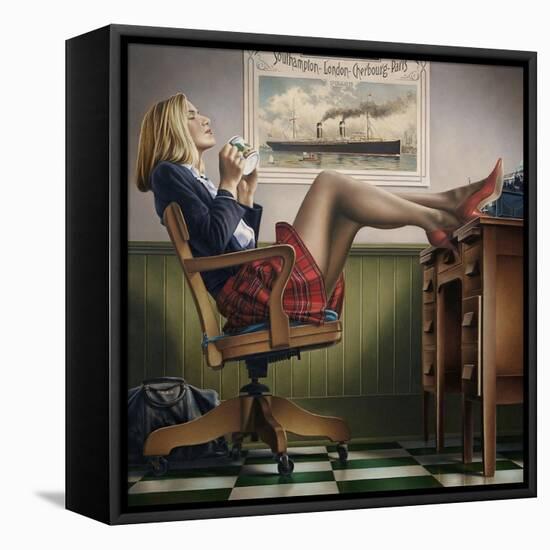 Coffee Break-Paul Kelley-Framed Stretched Canvas