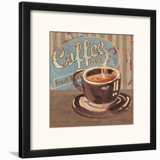 Coffee Brew Sign I-Paul Brent-Framed Art Print