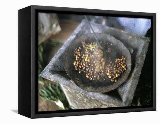 Coffee Ceremony, Lalibela, Wollo Region, Ethiopia, Africa-Bruno Barbier-Framed Premier Image Canvas