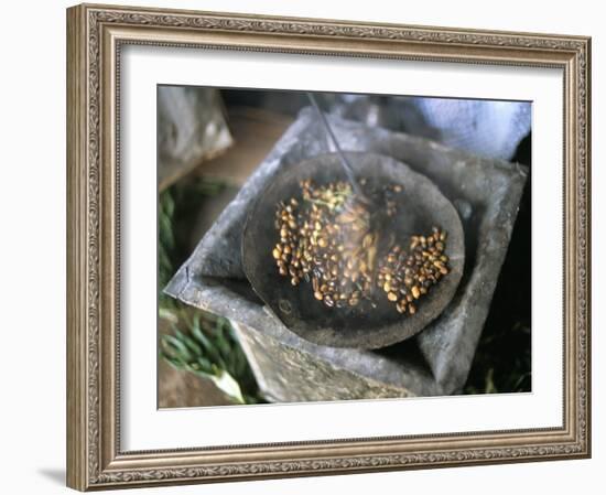 Coffee Ceremony, Lalibela, Wollo Region, Ethiopia, Africa-Bruno Barbier-Framed Photographic Print