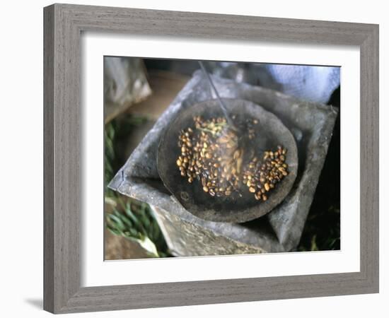 Coffee Ceremony, Lalibela, Wollo Region, Ethiopia, Africa-Bruno Barbier-Framed Photographic Print