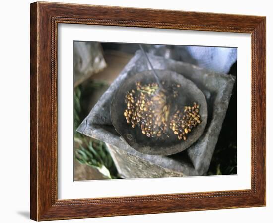 Coffee Ceremony, Lalibela, Wollo Region, Ethiopia, Africa-Bruno Barbier-Framed Photographic Print