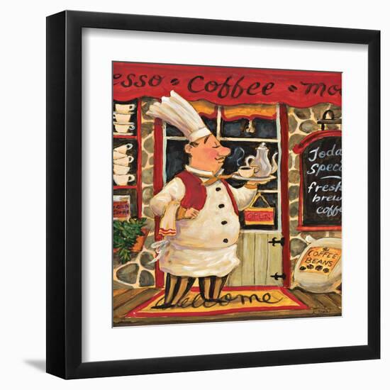 Coffee Chef-K. Tobin-Framed Art Print