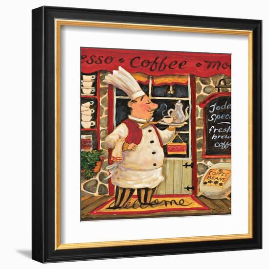 Coffee Chef-K. Tobin-Framed Art Print