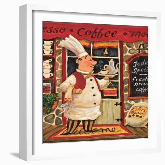 Coffee Chef-K. Tobin-Framed Art Print