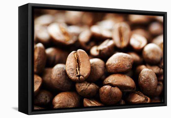 Coffee Close-Up.Selective Focus-Subbotina Anna-Framed Premier Image Canvas