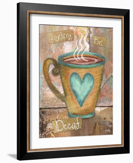 Coffee Collage I-Elizabeth Medley-Framed Art Print