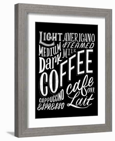 Coffee Collage-Ashley Santoro-Framed Giclee Print