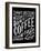 Coffee Collage-Ashley Santoro-Framed Giclee Print