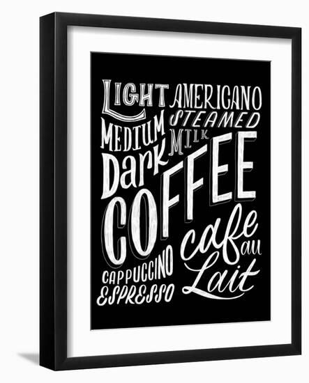 Coffee Collage-Ashley Santoro-Framed Giclee Print