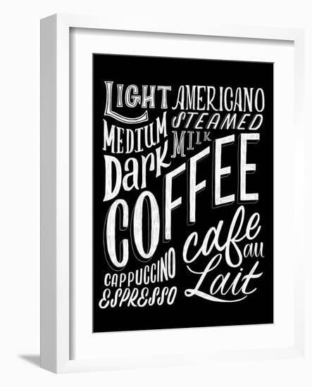 Coffee Collage-Ashley Santoro-Framed Giclee Print