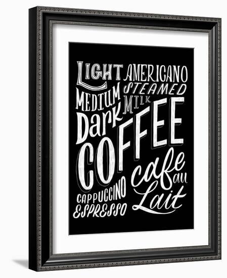 Coffee Collage-Ashley Santoro-Framed Giclee Print