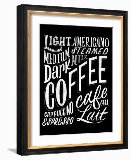 Coffee Collage-Ashley Santoro-Framed Giclee Print