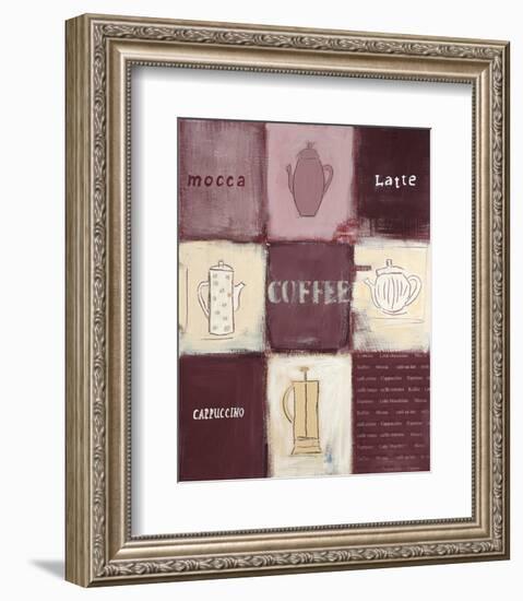 Coffee Concept-Anna Flores-Framed Art Print