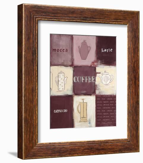 Coffee Concept-Anna Flores-Framed Art Print