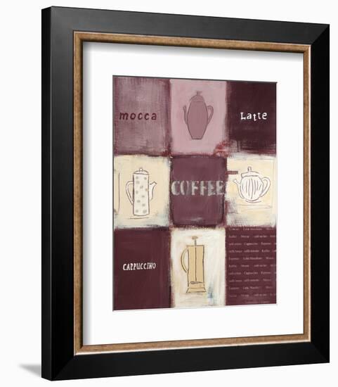 Coffee Concept-Anna Flores-Framed Art Print