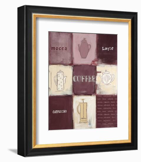 Coffee Concept-Anna Flores-Framed Art Print