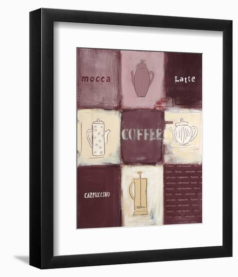 Coffee Concept-Anna Flores-Framed Art Print