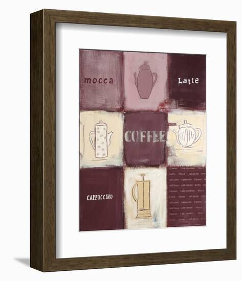 Coffee Concept-Anna Flores-Framed Art Print