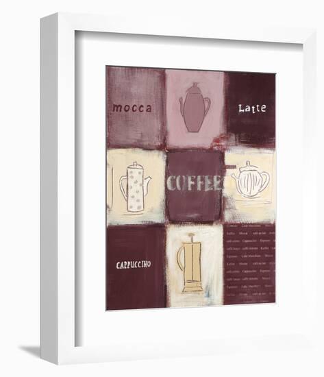 Coffee Concept-Anna Flores-Framed Art Print