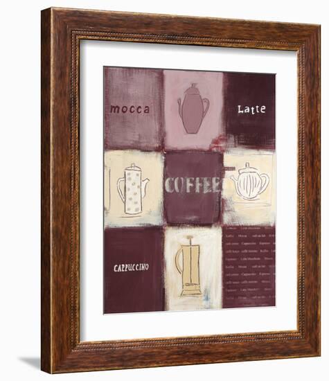 Coffee Concept-Anna Flores-Framed Art Print