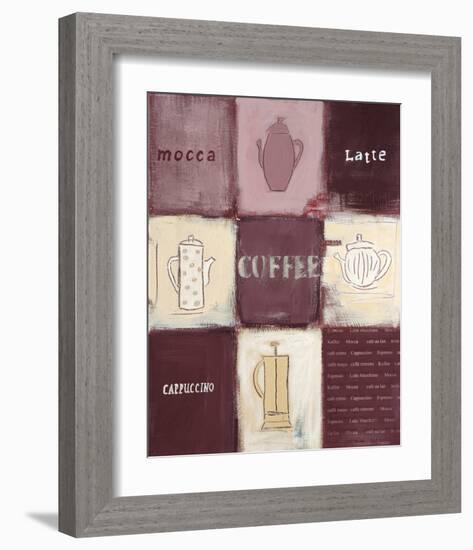 Coffee Concept-Anna Flores-Framed Art Print