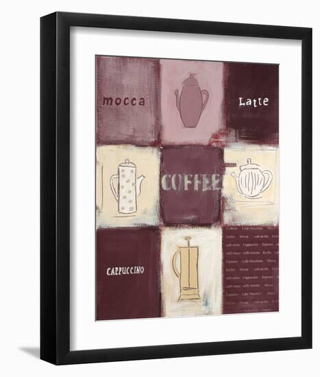 Coffee Concept-Anna Flores-Framed Art Print