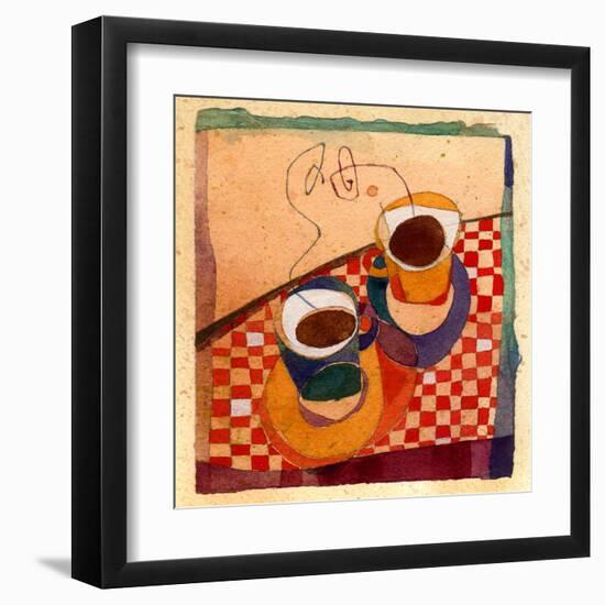 Coffee Cups-Robbin Rawlings-Framed Art Print