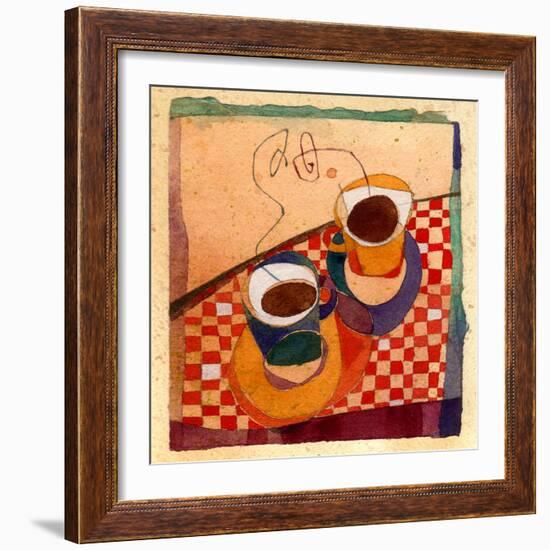 Coffee Cups-Robbin Rawlings-Framed Art Print