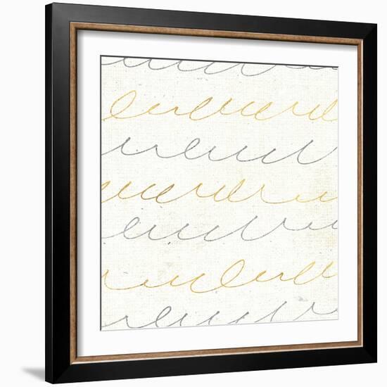 Coffee Cuties Pattern II A-Pela Studio-Framed Art Print