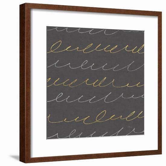 Coffee Cuties Pattern II B-Pela Studio-Framed Art Print