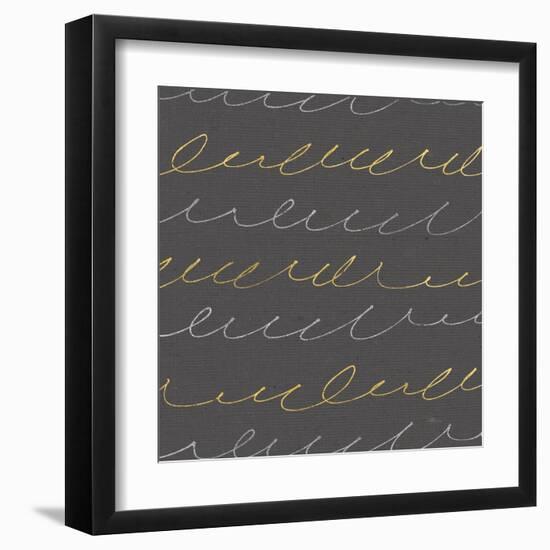 Coffee Cuties Pattern II B-Pela Studio-Framed Art Print