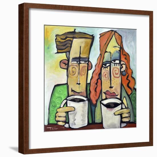 Coffee Date-Tim Nyberg-Framed Giclee Print