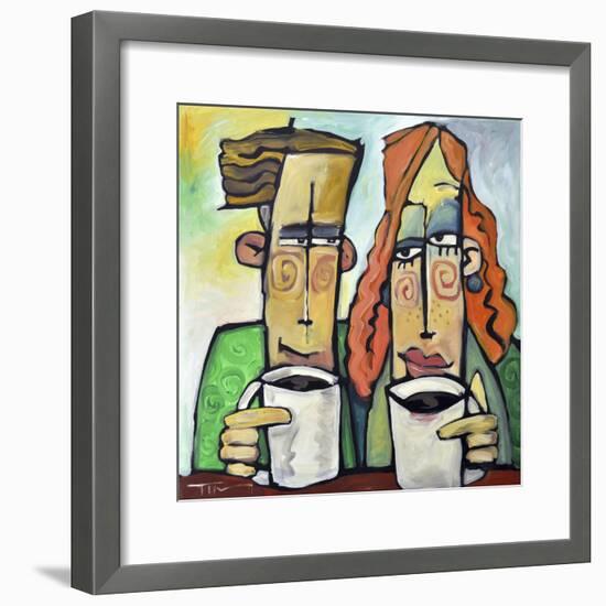 Coffee Date-Tim Nyberg-Framed Giclee Print