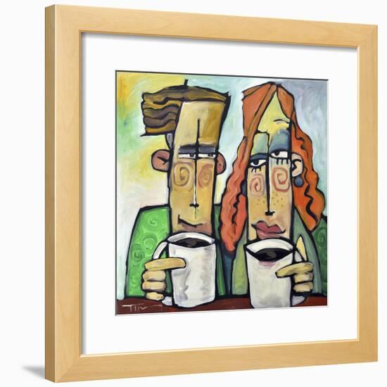 Coffee Date-Tim Nyberg-Framed Giclee Print