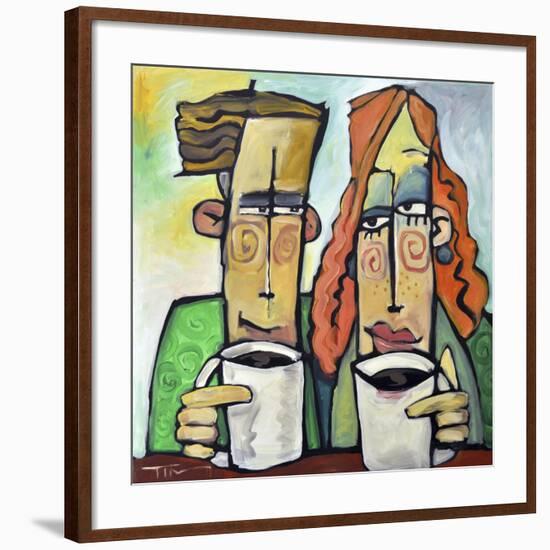 Coffee Date-Tim Nyberg-Framed Giclee Print