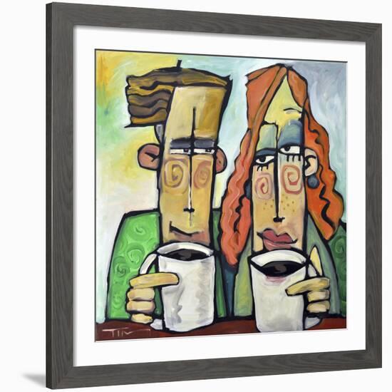 Coffee Date-Tim Nyberg-Framed Giclee Print