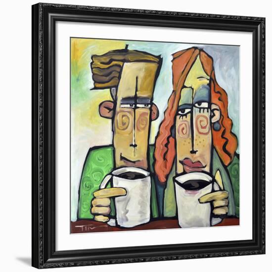 Coffee Date-Tim Nyberg-Framed Giclee Print